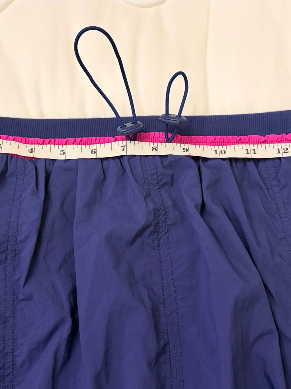 Daily Practice by Anthropologie Sporty Colorblock Maxi Skirt in Navy and Pink - Picture 12 of 15